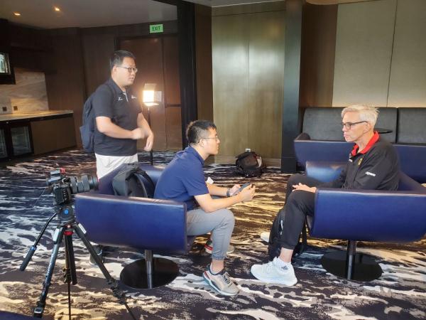专访德国队主教练赫伯特：进军奥运会 但目标还有一个