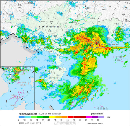 警惕！广东今天强降雨持续不断 下周一明显减弱