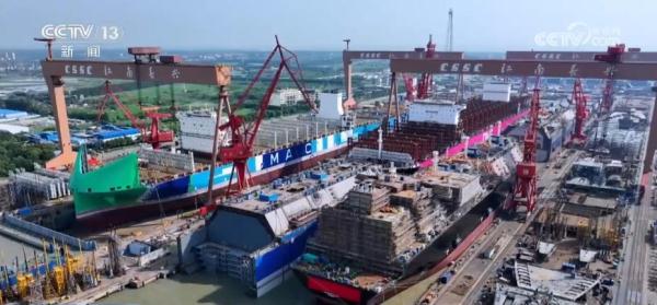 我国大型液化天然气运输船建造全球市场份额跃升至35% 我国大型液化天然气运输船建造全球市场份额跃升至35%