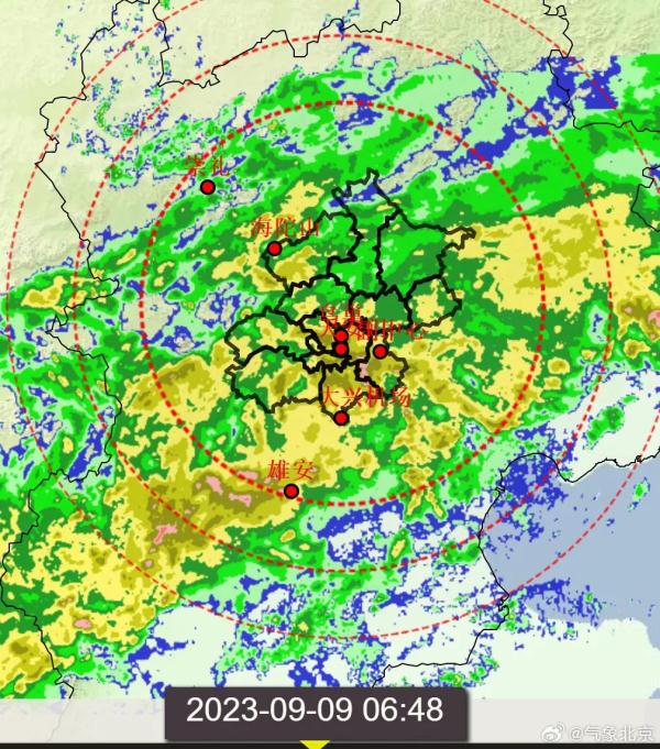 降雨一直持续到夜间！北京今天最高气温23℃，注意适当添衣