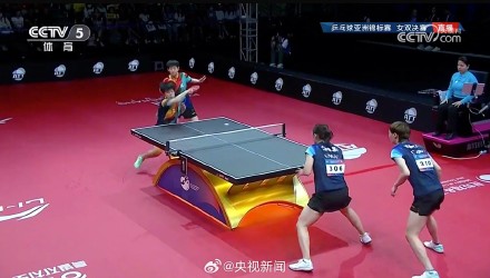 恭喜！陈梦王曼昱女双夺冠