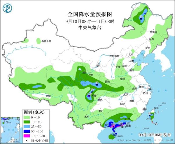 广东广西等地仍有强降水 四川重庆陕西湖北等地有强降水