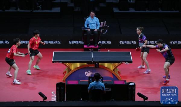 乒乓球亚锦赛：中国队收获混双、男双和女单冠军
