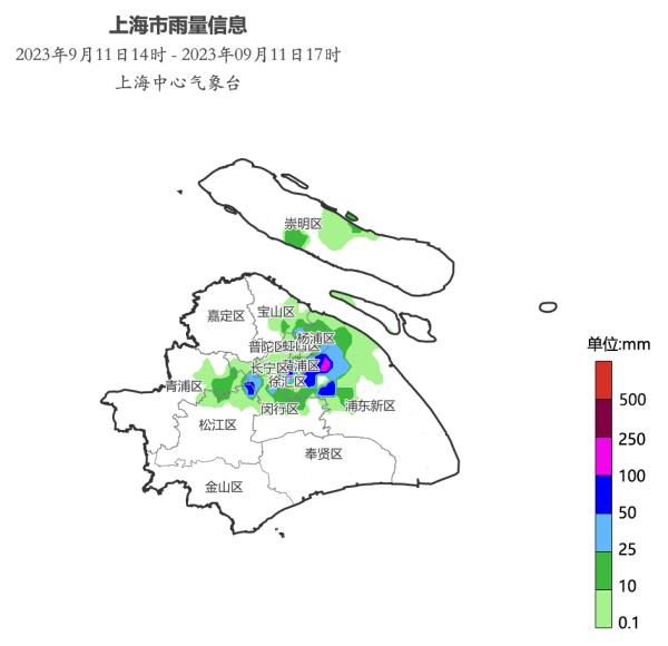 上海“暴雨红色预警”再现，网友：强度非常非常大，范围特别特别小