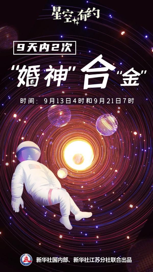 星空有约丨罕见！9天内2次“婚神”合“金”