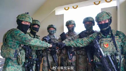 混编联训开始!中新“合作-2023”陆军联合训练 混编联训开始!中新“合作-2023”陆军联合训练