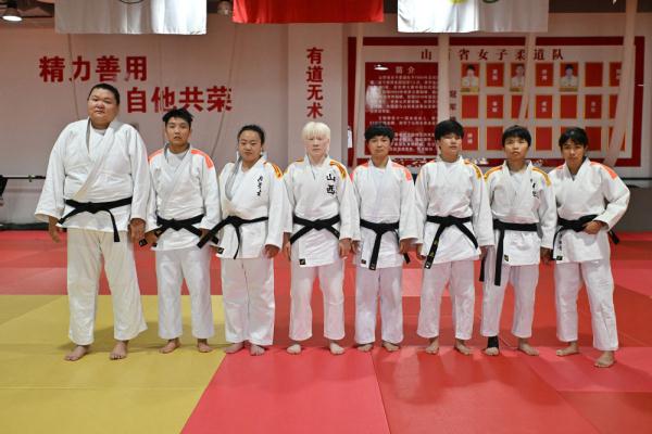 中国盲人柔道队备战杭州亚残运会 中国盲人柔道队备战杭州亚残运会