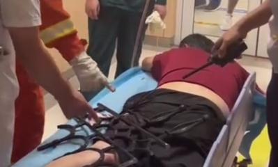 消防员为男子的后“股”之忧出警两次 消防员为男子的后“股”之忧出警两次