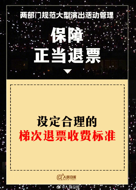 9图看懂大型演出最新购票规定 9图看懂大型演出最新购票规定