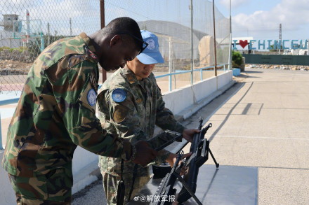 中国赴黎巴嫩维和部队通过联合国装备核查 中国赴黎巴嫩维和部队通过联合国装备核查