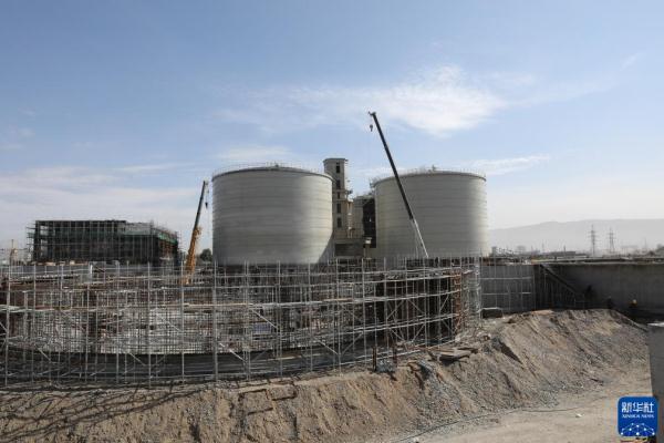 建设中的蒙古国乌兰巴托中央污水处理厂 建设中的蒙古国乌兰巴托中央污水处理厂