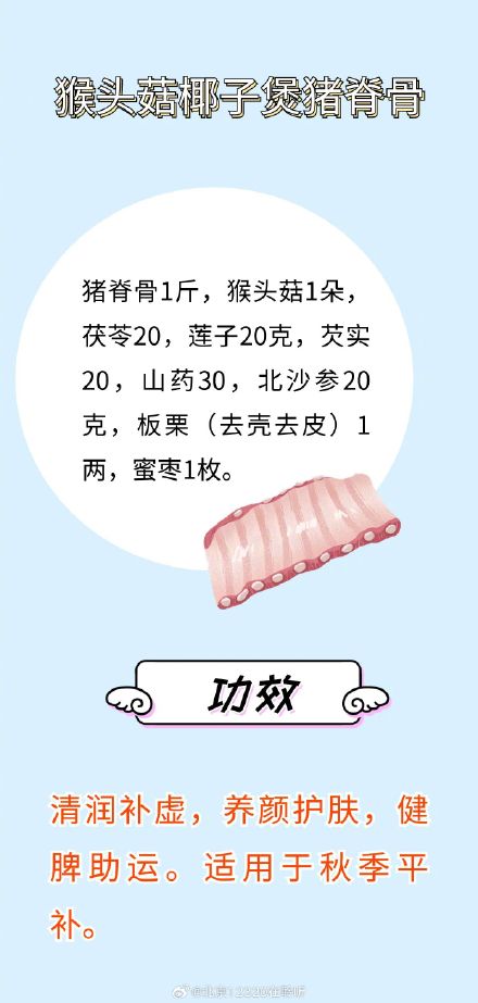 初秋、中秋、晚秋调补食疗,值得收藏 初秋、中秋、晚秋调补食疗,值得收藏