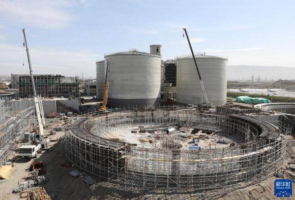 建设中的蒙古国乌兰巴托中央污水处理厂 建设中的蒙古国乌兰巴托中央污水处理厂