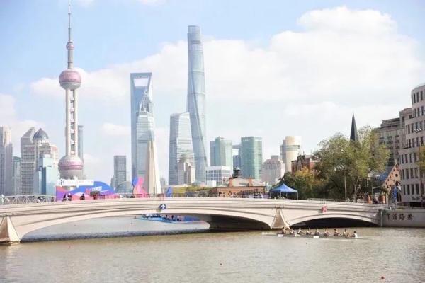 2023上海赛艇公开赛本周末在苏州河上拉开大幕