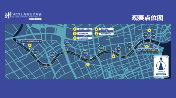 2023上海赛艇公开赛本周末在苏州河上拉开大幕