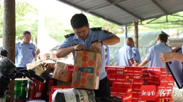 130余吨！假冒“阿玛尼”“路易威登”......海口集中销毁一批侵权假冒伪劣产品