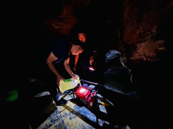 河北涞水:野三坡景区灾后清淤清障“加速度” 河北涞水:野三坡景区灾后清淤清障“加速度”