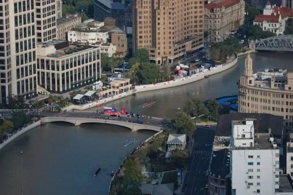 2023上海赛艇公开赛本周末在苏州河上拉开大幕