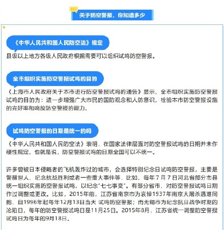 关于防空警报,你知道多少?这份上海民防地图操作指南请查收 关于防空警报,你知道多少?这份上海民防地图操作指南请查收