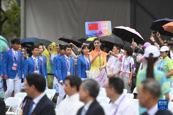 杭州亚运村开村 盛迎八方来客 杭州亚运村开村 盛迎八方来客