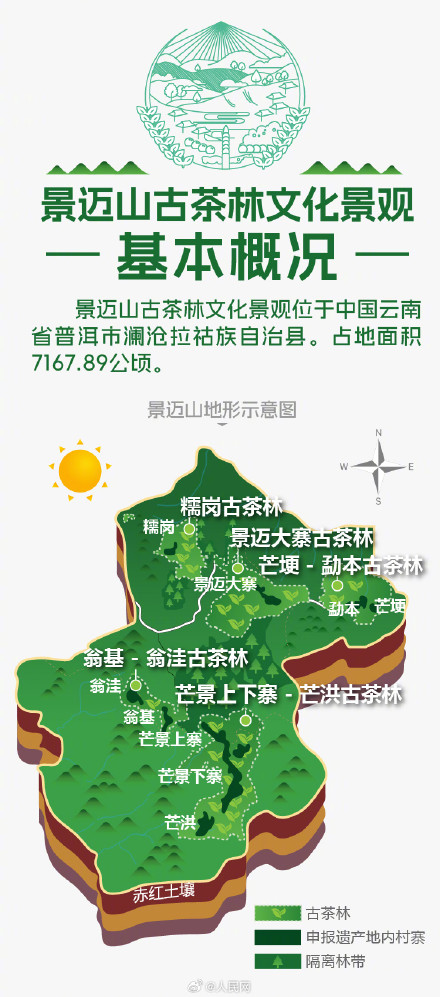 9图了解世界遗产普洱景迈山古茶林 9图了解世界遗产普洱景迈山古茶林