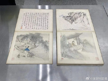 深圳海关查获两件国家禁止出境的文物 深圳海关查获两件国家禁止出境的文物