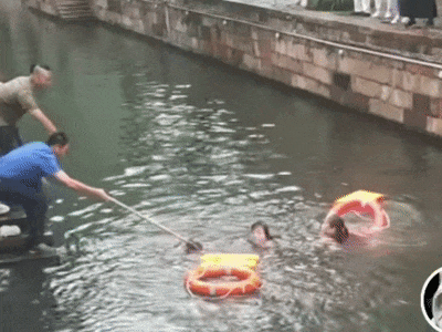 原来跳水救人的是她！