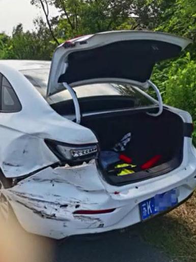 扑通!一个漂移栽进路边沟! 扑通!一个漂移栽进路边沟!