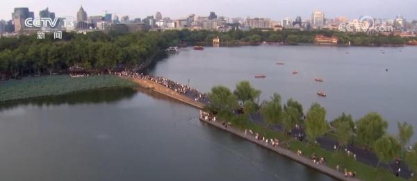 鸟瞰亚运之城 领略江南韵味活力杭州风采 鸟瞰亚运之城 领略江南韵味活力杭州风采