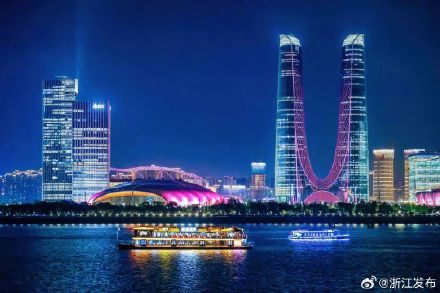 杭州市“三江两岸”四条亚运专线即将投入运营