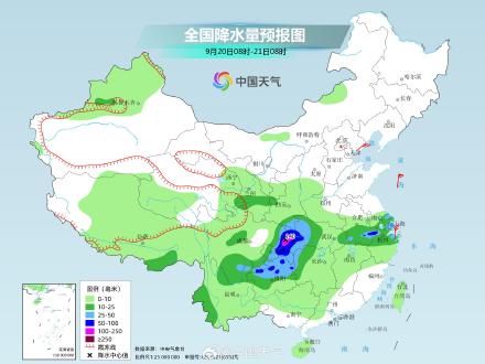 四川盆地等地强降雨持续 23日起新一轮降雨再来袭
