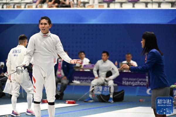 杭州亚运会 | 现代五项:男子个人击剑大循环赛况 杭州亚运会 | 现代五项:男子个人击剑大循环赛况
