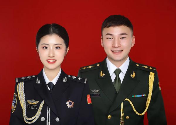 恭喜！他们结婚了！当爱情绽放在军营和警营之间
