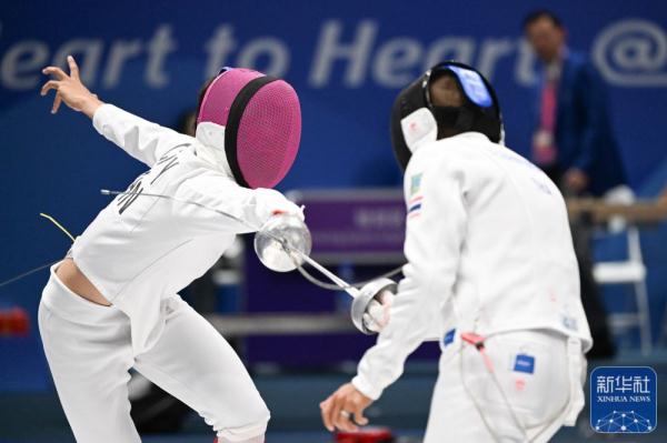 杭州亚运会 | 现代五项:男子个人击剑大循环赛况 杭州亚运会 | 现代五项:男子个人击剑大循环赛况