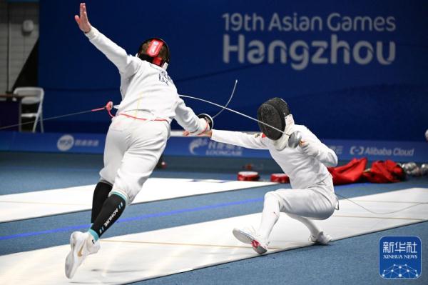 杭州亚运会 | 现代五项:男子个人击剑大循环赛况 杭州亚运会 | 现代五项:男子个人击剑大循环赛况