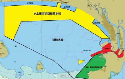 三亚海事局公布三亚湾、情人湾水上旅游活动推荐水域
