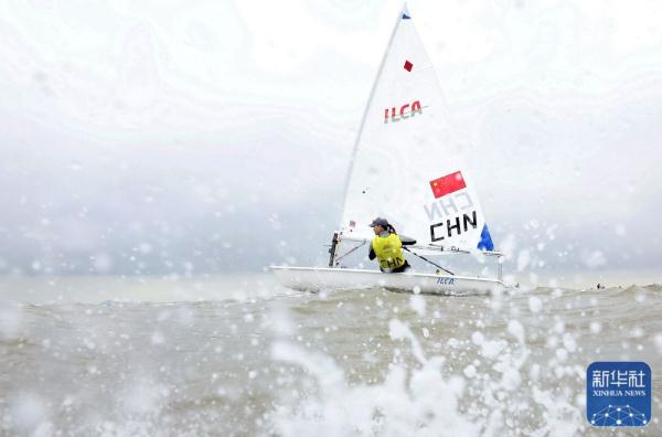 杭州亚运会丨帆船：女子单人艇-爱尔卡6第二日赛况