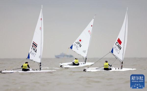 杭州亚运会丨帆船：女子单人艇-爱尔卡6第二日赛况