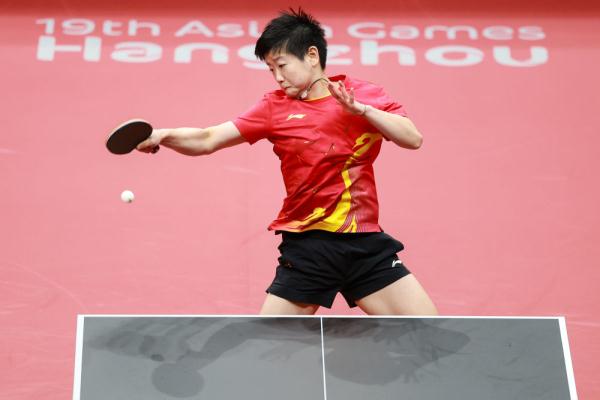 杭州亚运会 | 乒乓球女子团体小组赛：中国队胜哈萨克斯坦队