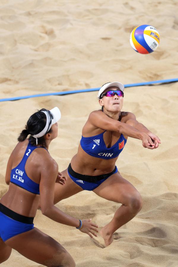 杭州亚运会 | 女子沙滩排球预赛:薛晨/夏欣怡胜哈萨克斯坦组合 杭州亚运会 | 女子沙滩排球预赛:薛晨/夏欣怡胜哈萨克斯坦组合