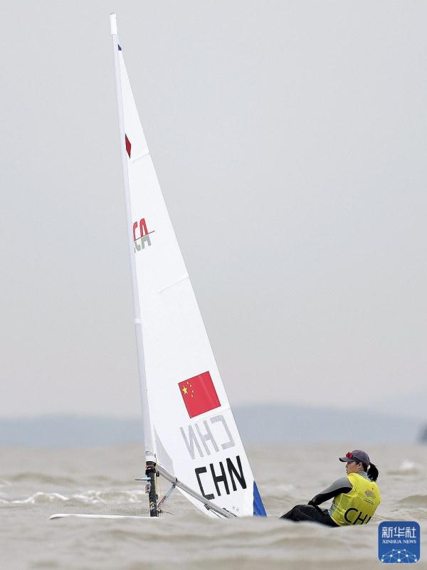 杭州亚运会丨帆船：女子单人艇-爱尔卡6第二日赛况