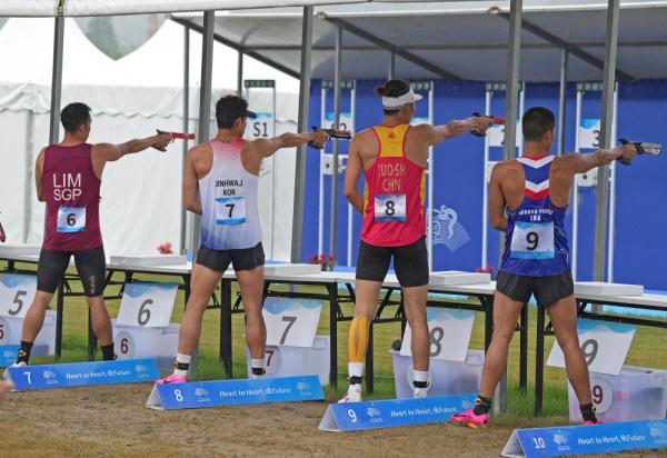 杭州亚运会 | 两名中国选手晋级现代五项男子个人决赛