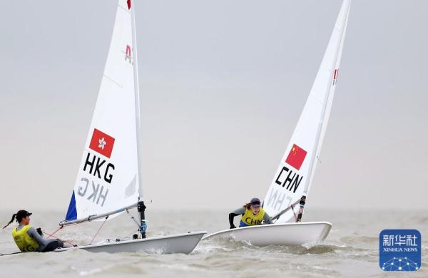 杭州亚运会丨帆船：女子单人艇-爱尔卡6第二日赛况