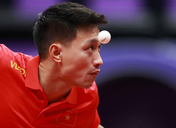 杭州亚运会丨乒乓球男子团体小组赛：中国队胜越南队