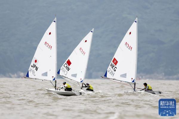 杭州亚运会丨帆船：女子单人艇-爱尔卡6第二日赛况