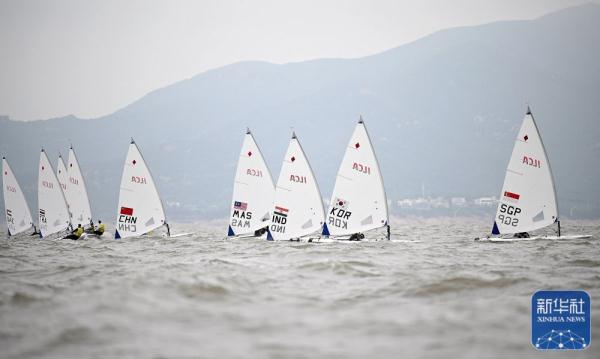 杭州亚运会丨帆船：女子单人艇-爱尔卡6第二日赛况