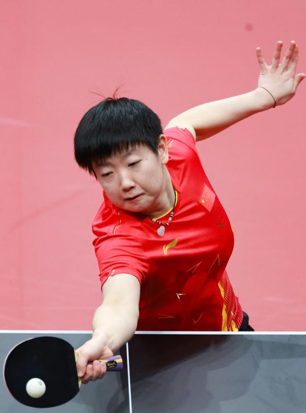 杭州亚运会 | 乒乓球女子团体小组赛：中国队胜哈萨克斯坦队