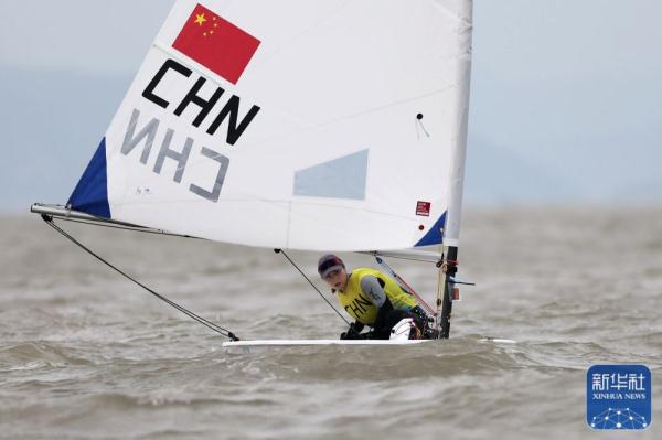 杭州亚运会丨帆船：女子单人艇-爱尔卡6第二日赛况