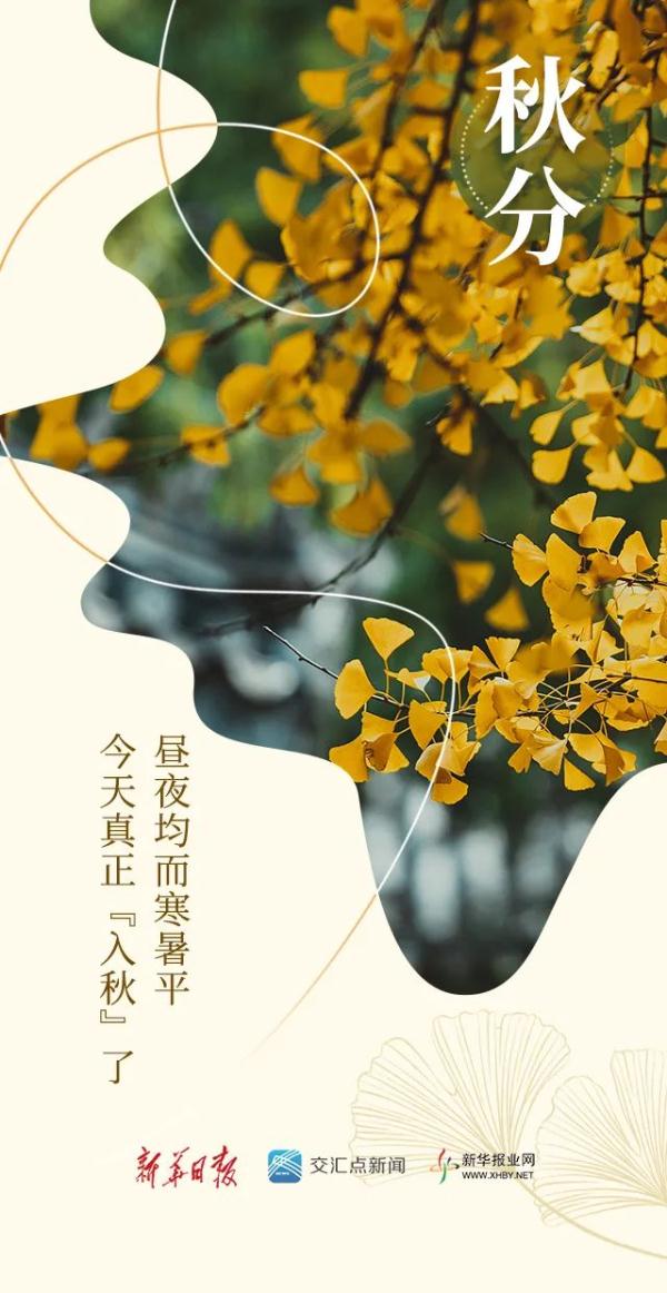 今日秋分，恰是人间好时节！