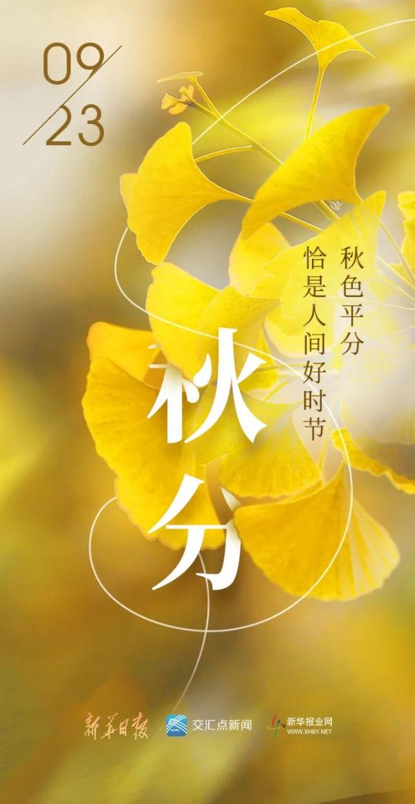 今日秋分，恰是人间好时节！